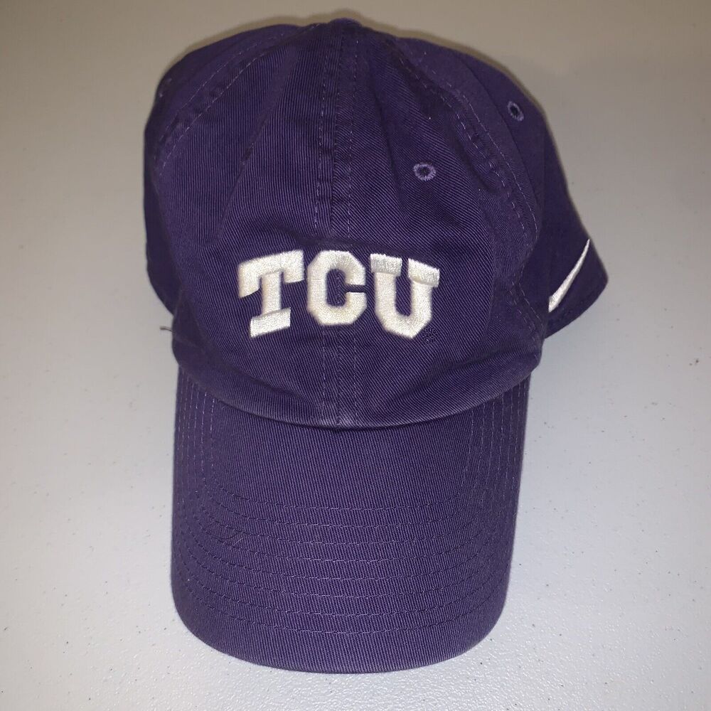TCU Horned Frogs Nike Dri-Fit Heritage 86 Strapback Hat Adult Embroidered Cap